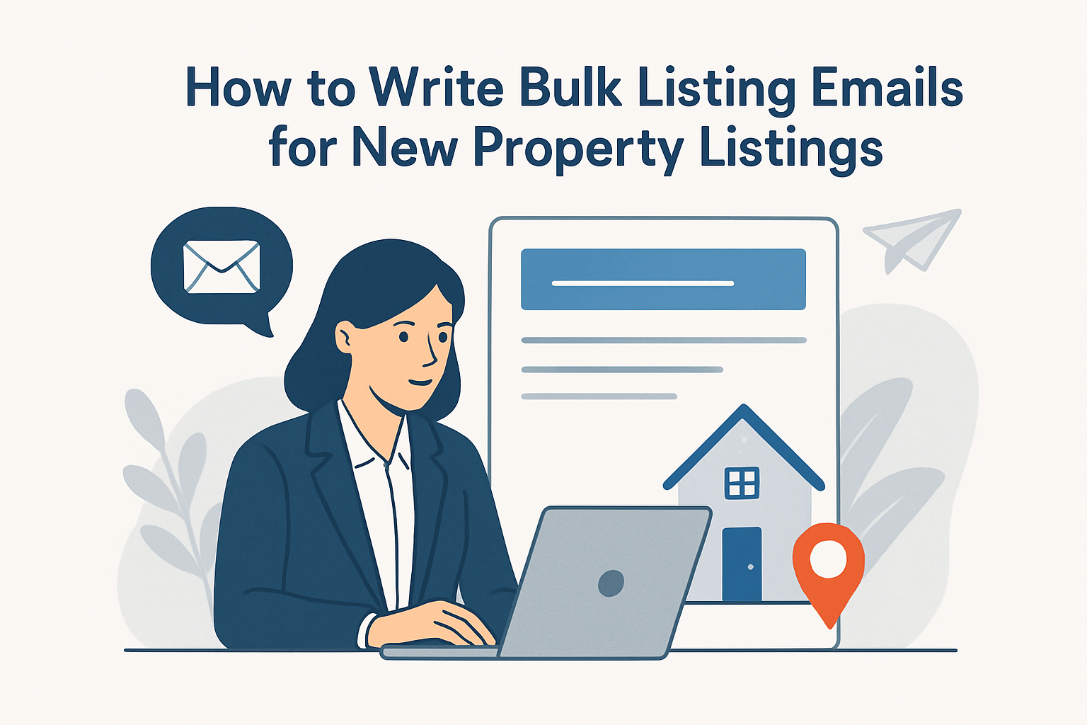 How to Write Bulk Listing Emails for New Property Listings