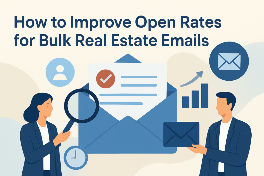 How to Improve Open Rates for Bulk Real Estate Emails