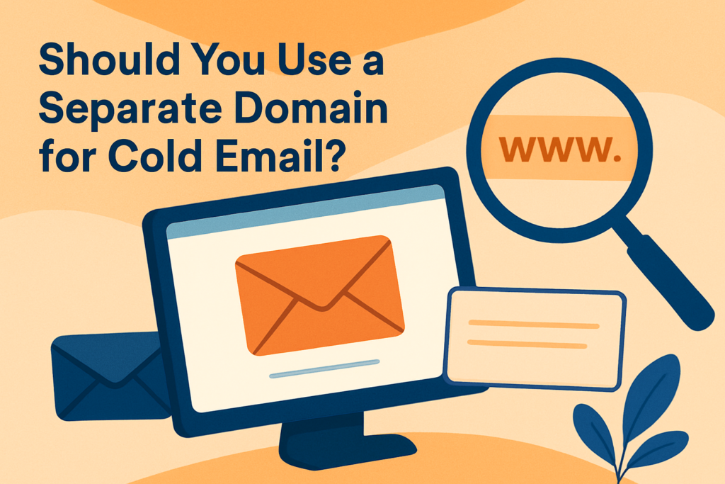 Should You Use a Separate Domain for Cold Email?